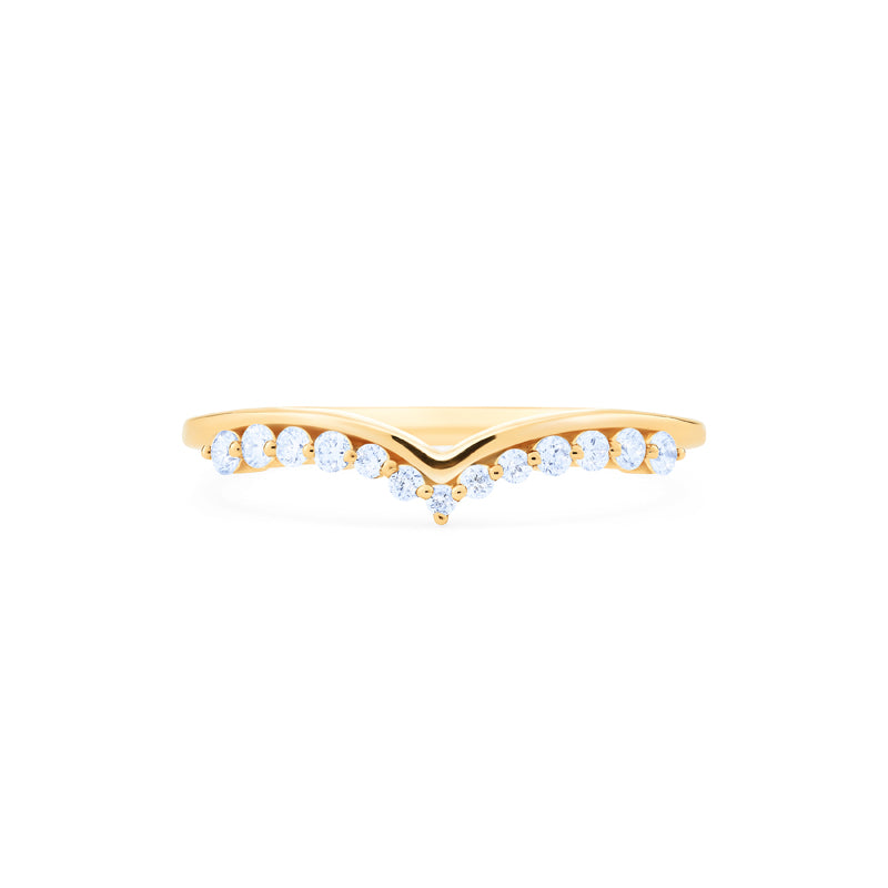 [Victoria] Classic Crown Solitaire Ring in Moonstone