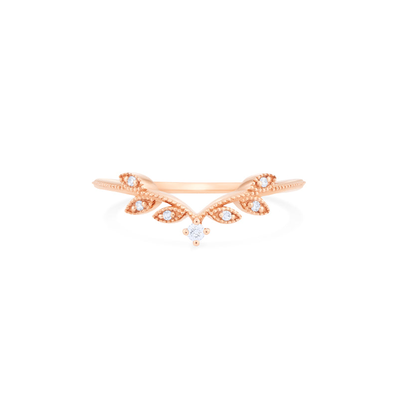 [Evanthe] Vintage Floral Engagement Ring in Lab Alexandrite