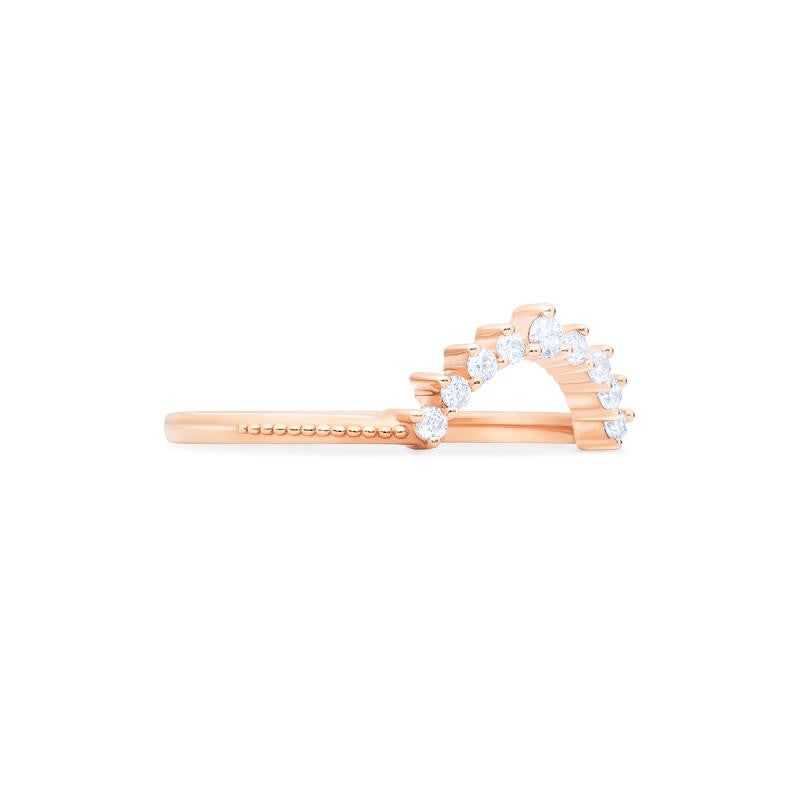 [Lunette] 9-Diamond Classic Wide Crown Band