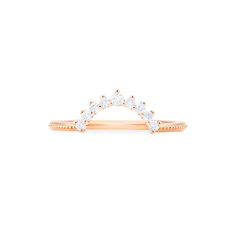[Luna] Crescent Moon Ring in Australian Opal