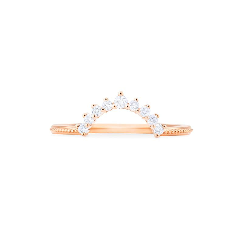 [Luna] Crescent Moon Ring in Akoya Pearl