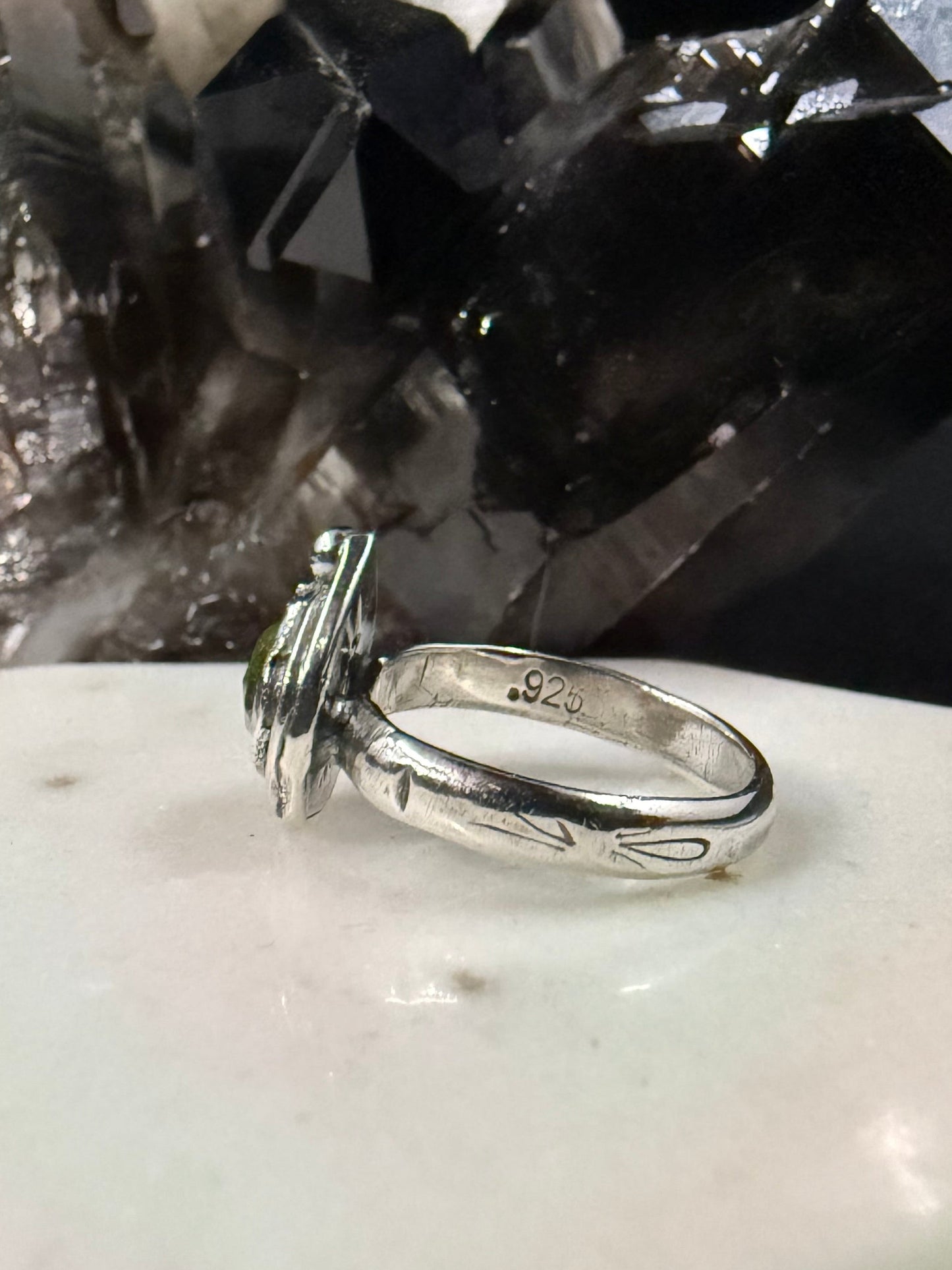 Limelight Peridot Ring