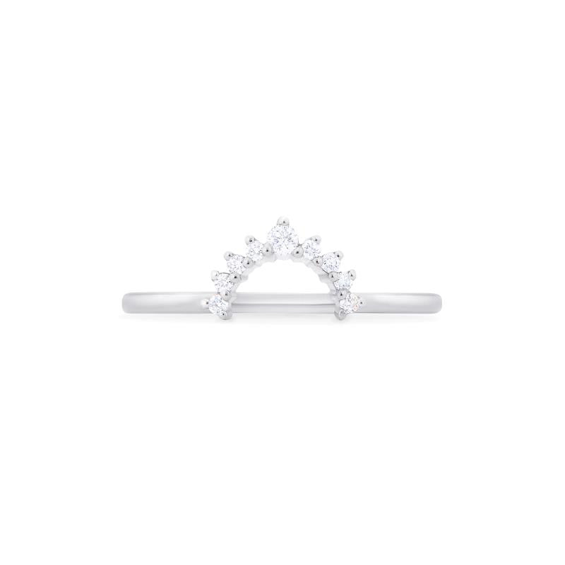 [Lia] 9-Diamond Classic Oval Crown Band