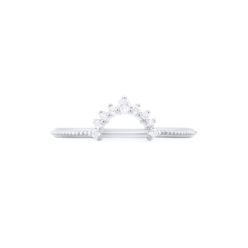 [Lia] 9-Diamond Classic Oval Crown Band