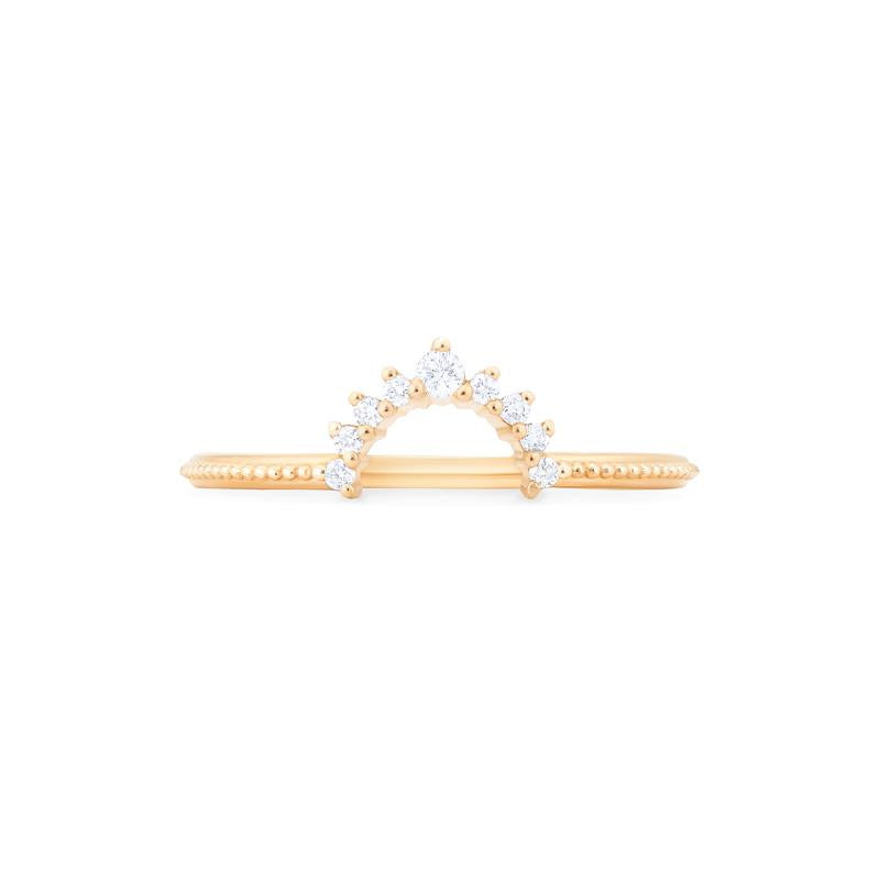 [Lia] 9-Diamond Classic Oval Crown Band
