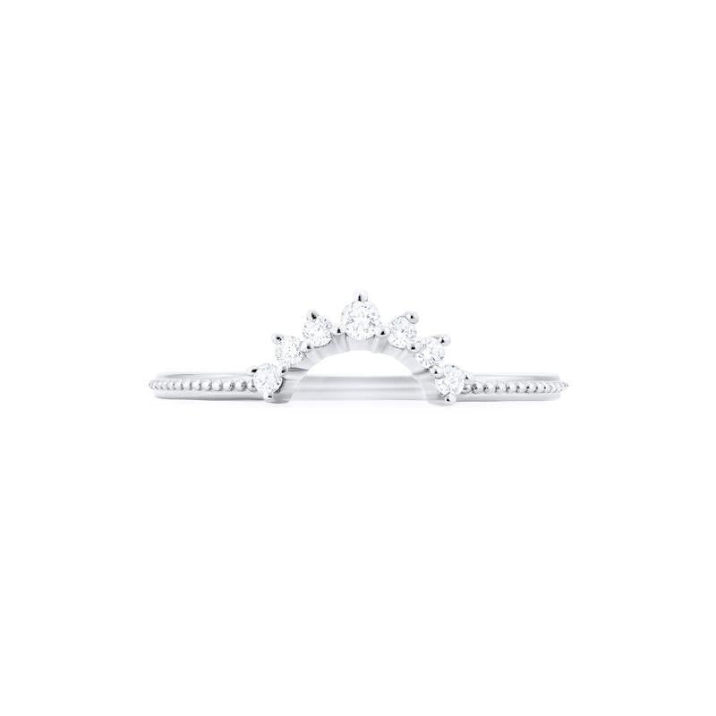 [Eva] 7-Diamond Classic Crown Band