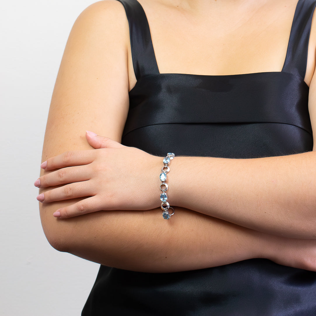 Blue Topaz Bracelet