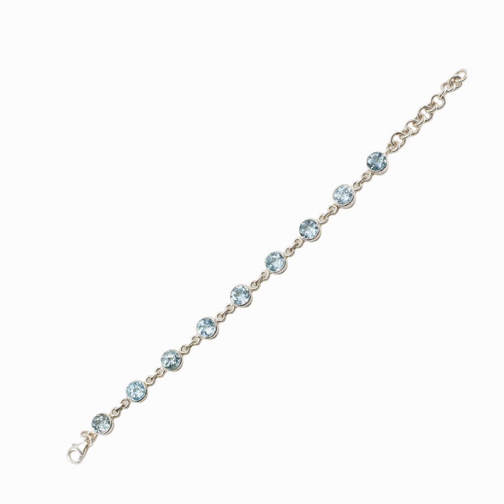 Blue Topaz Bracelet