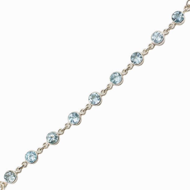 Blue Topaz Bracelet
