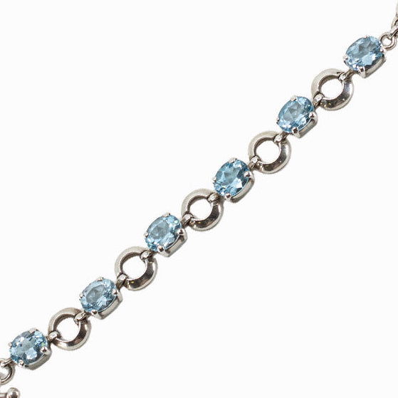 Blue Topaz Bracelet