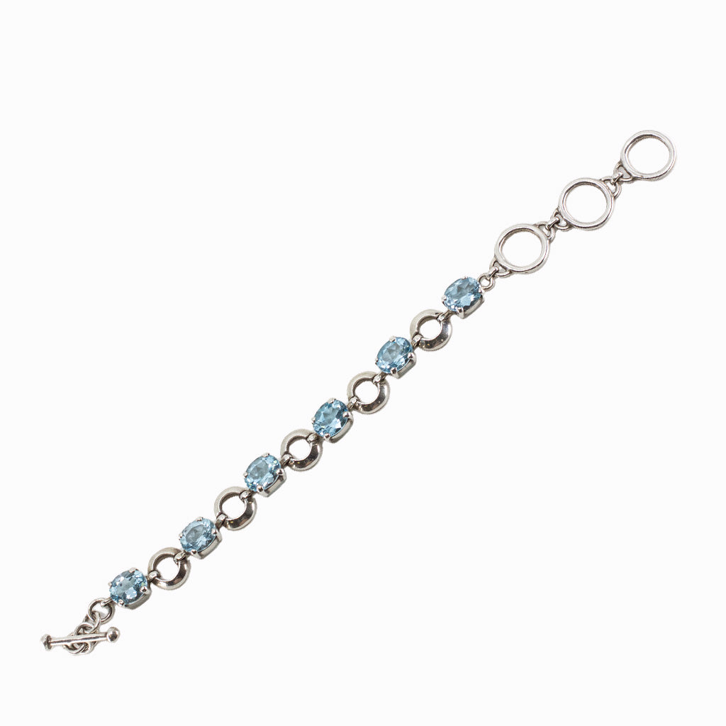 Blue Topaz Bracelet
