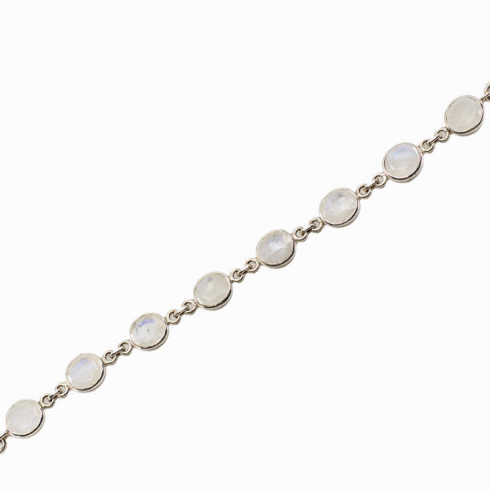 Rainbow Moonstone Bracelet