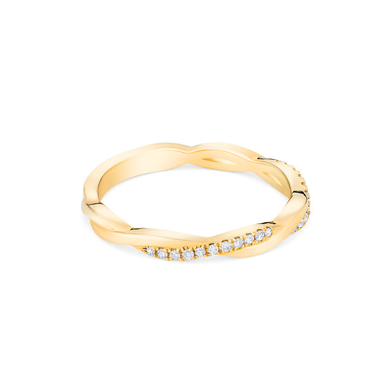 [Rhea] Twisted Infinity Diamond Band