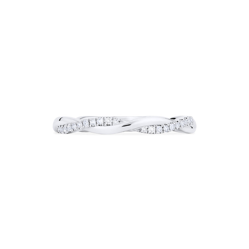 [Rhea] Twisted Infinity Diamond Band