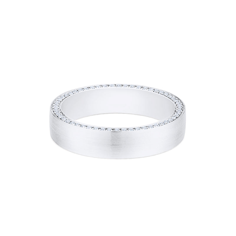 [Elio] Men's Eternity Diamond Band, 5mm