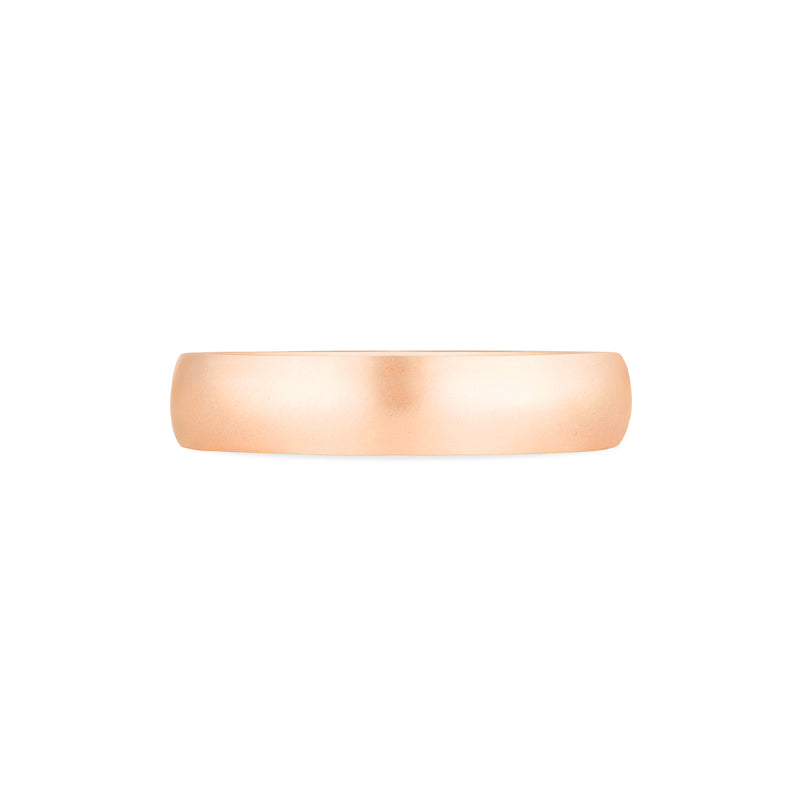 [Silvanus] Unisex Hidden Gemstone Laurel Leaf Wedding Band in Emerald