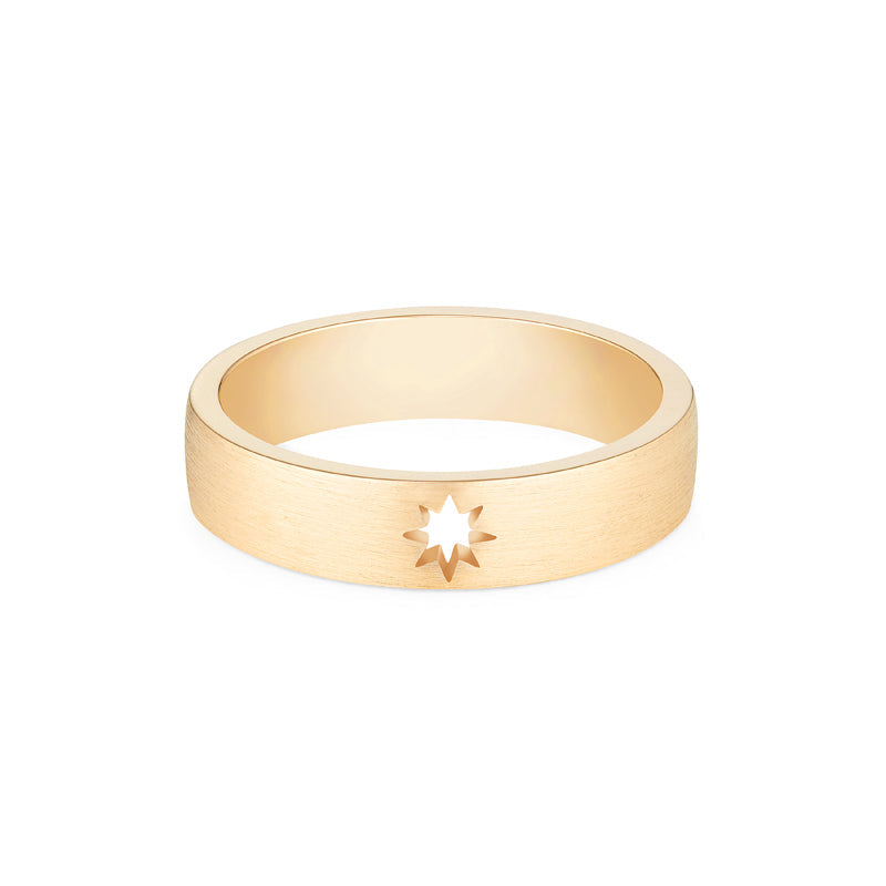 [Alexis] Men's Starlight Wedding Band