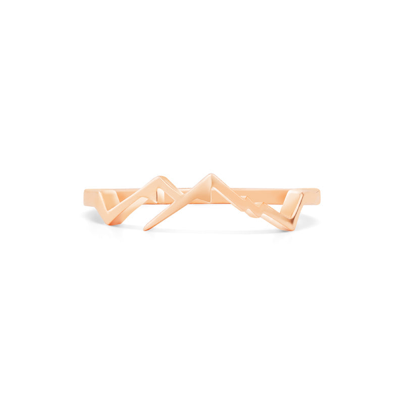 [Atlas & Gaia] Mountaineer Lovers Adventure Wedding Bands