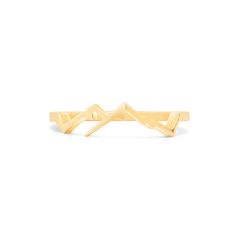 [Atlas & Gaia] Mountaineer Lovers Adventure Wedding Bands