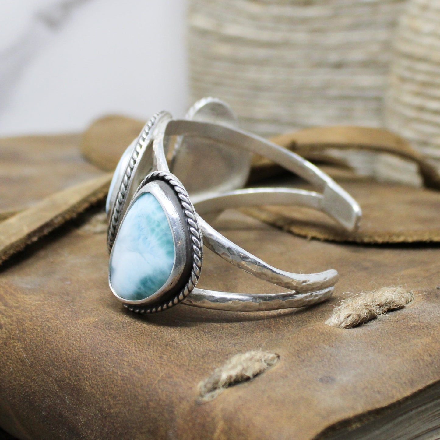 Larimar Cuff