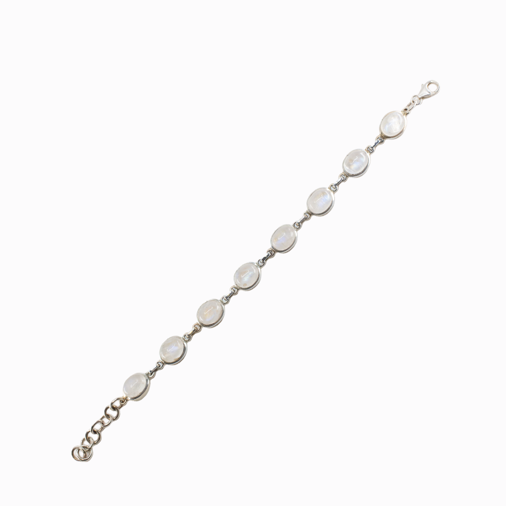 Rainbow Moonstone Bracelet