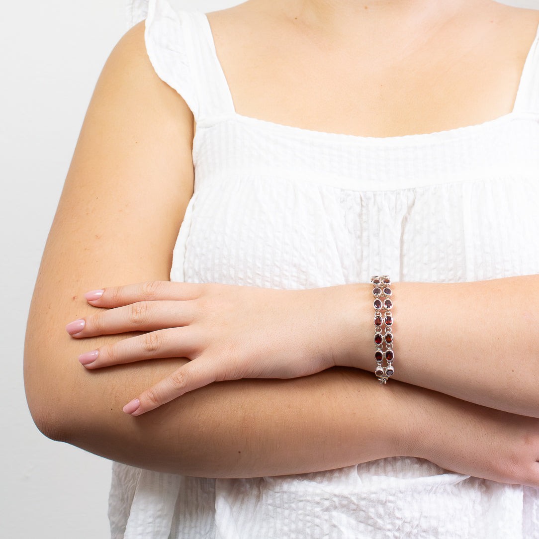 Garnet Bracelet