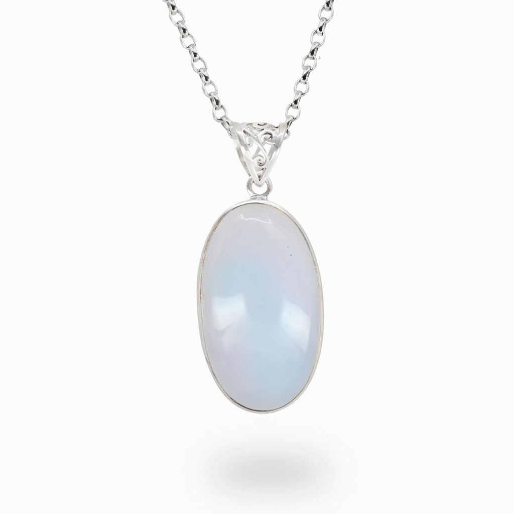 Blue Chalcedony Necklace