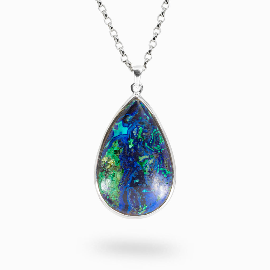 Azurite Malachite Necklace