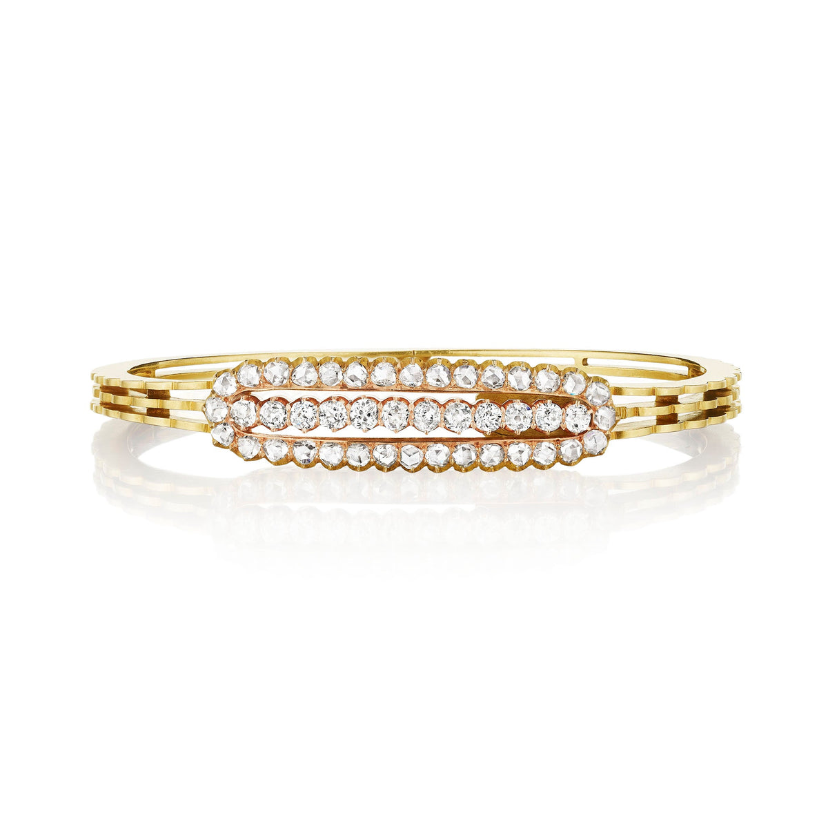 Russian Antique Diamond Bracelet