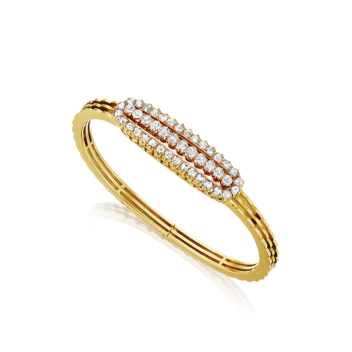 Russian Antique Diamond Bracelet