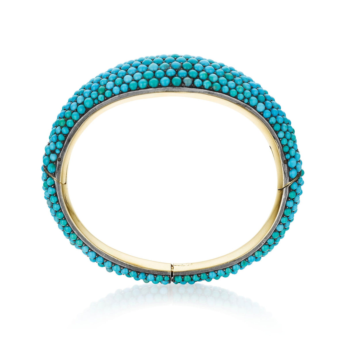Antique Turquoise Bangle Bracelet