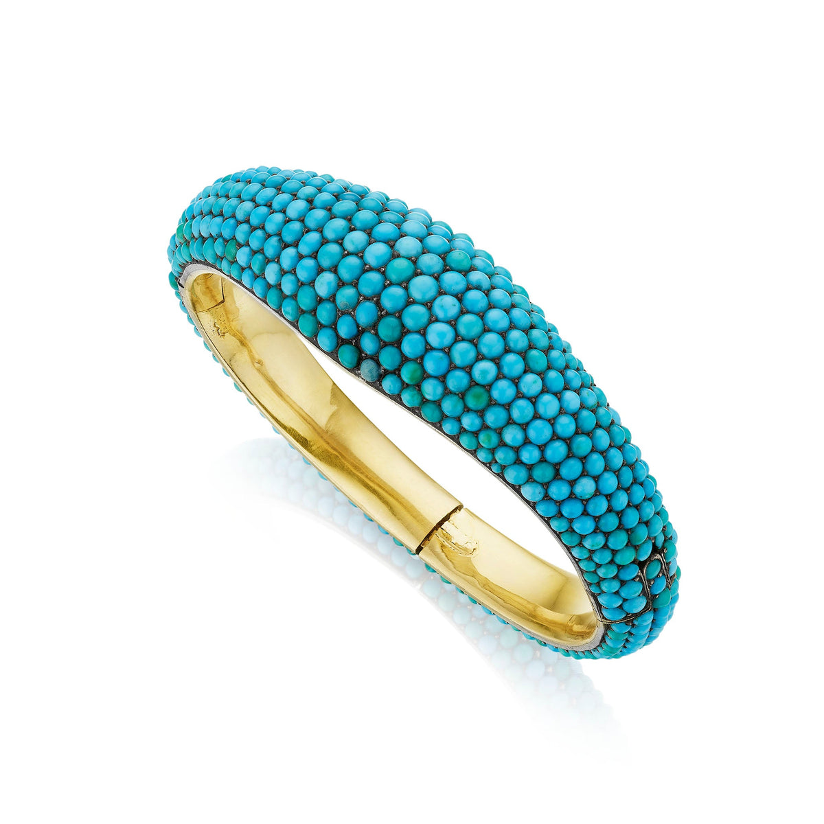 Antique Turquoise Bangle Bracelet