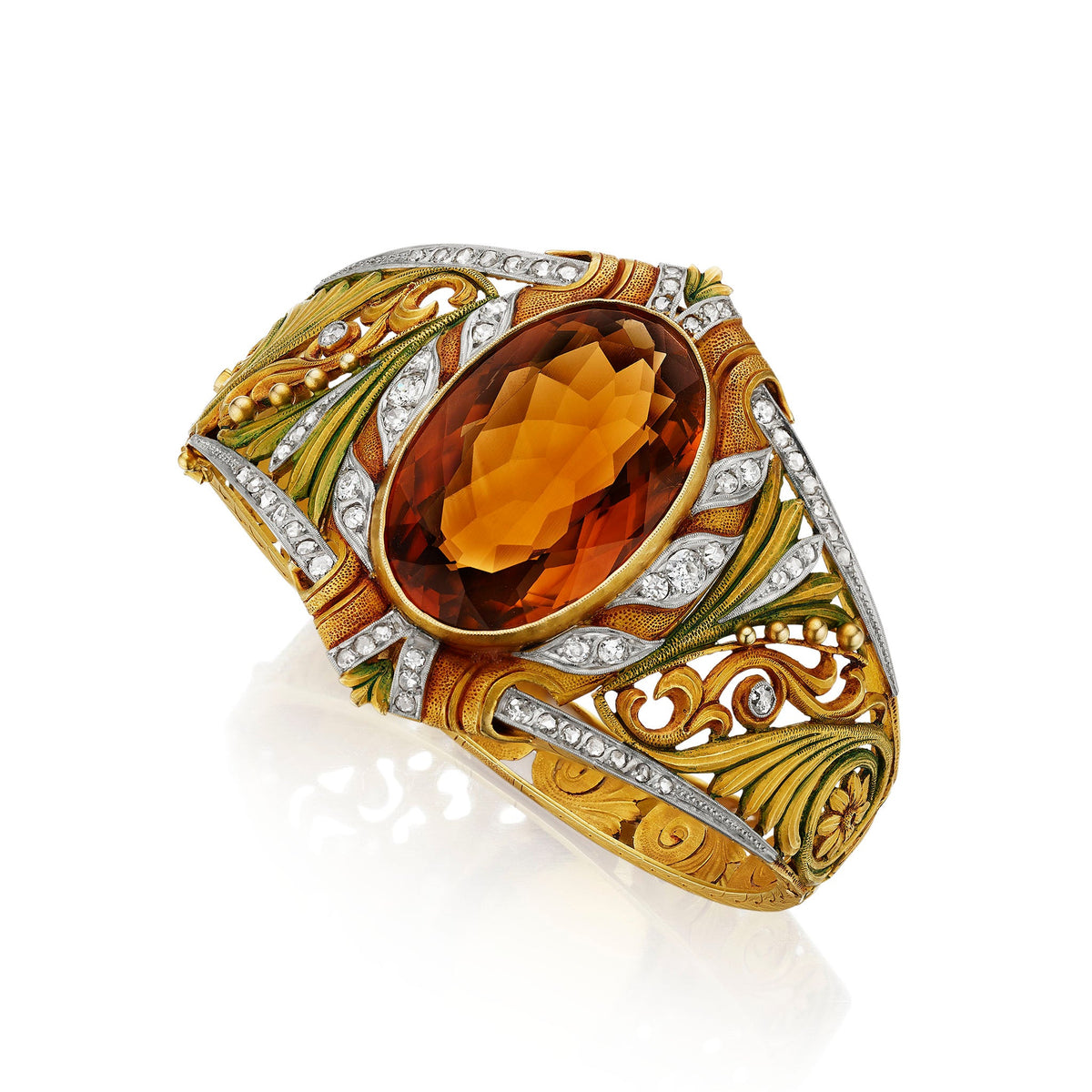 Fuset y Grau Art Nouveau Bracelet