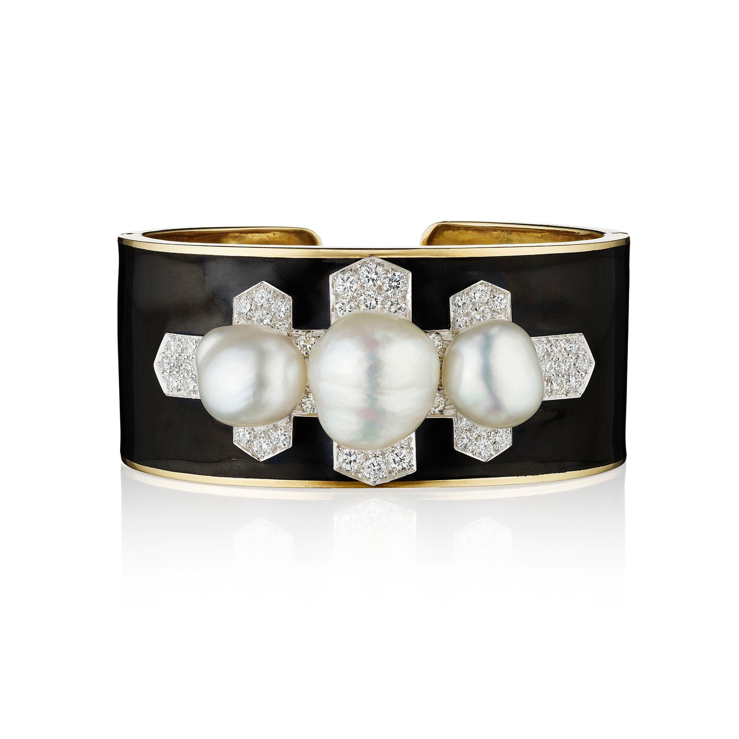 David Webb "Twilight" Cuff Bracelet