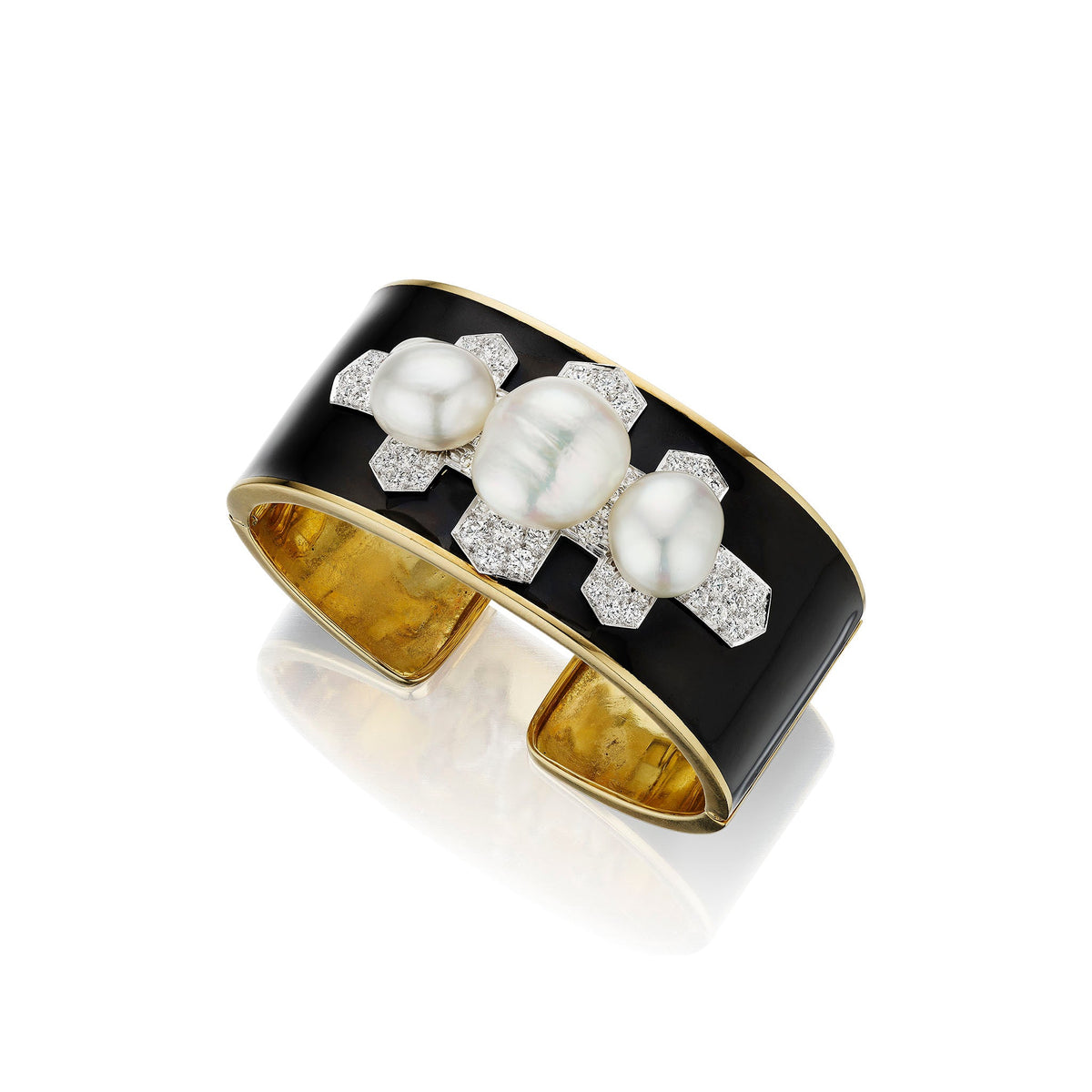 David Webb "Twilight" Cuff Bracelet