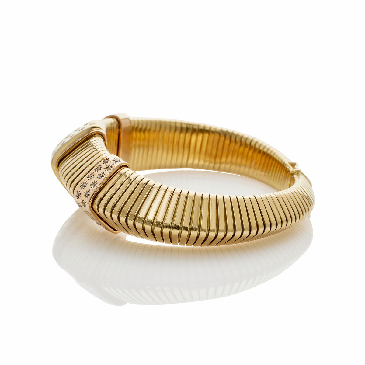 French Retro Triangular "Tubogas"  Bracelet