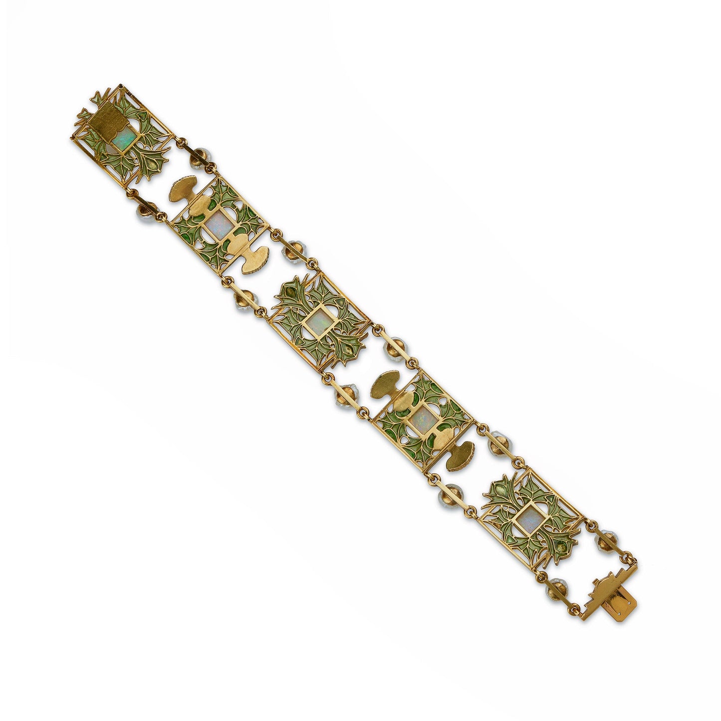 René Lalique "Thistle of Lorraine" Bracelet