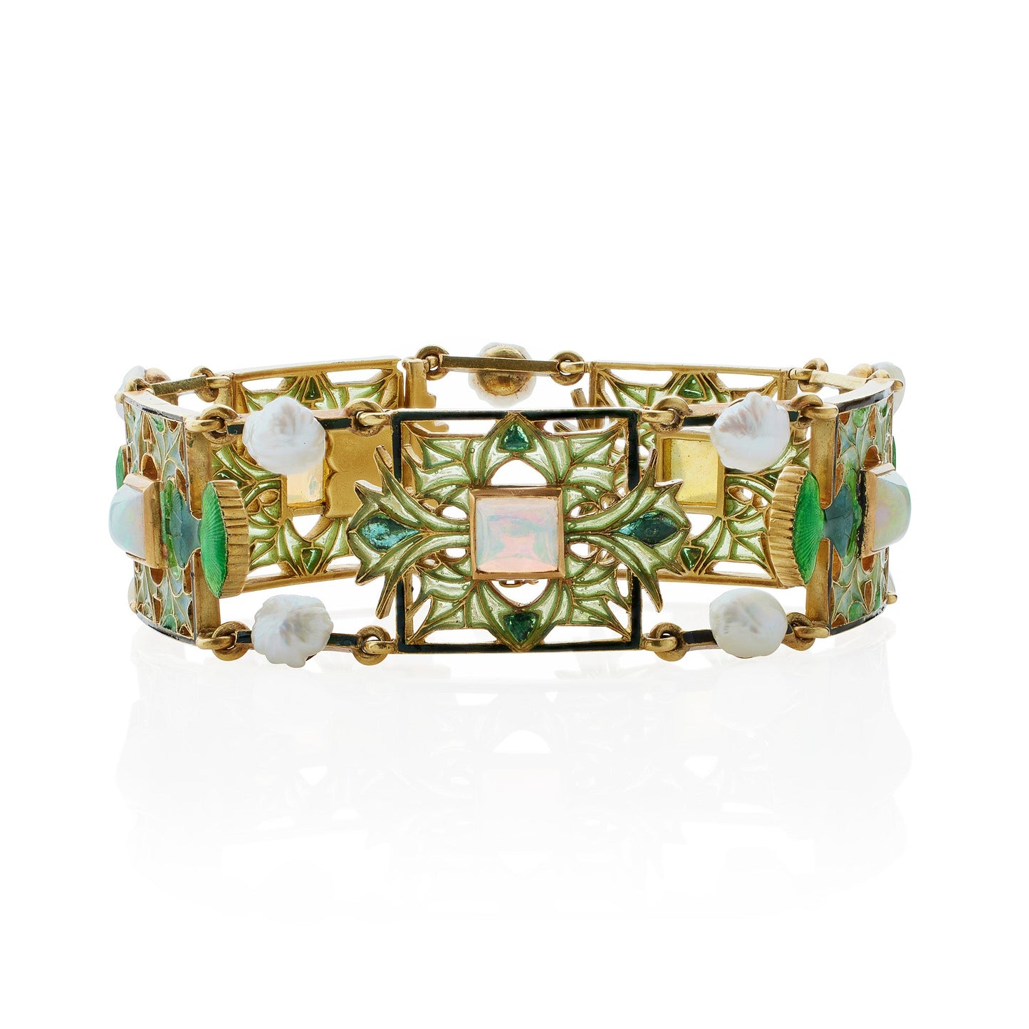 René Lalique "Thistle of Lorraine" Bracelet