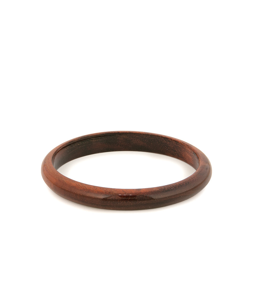 Koa Bangle - Narrow width 7.5"