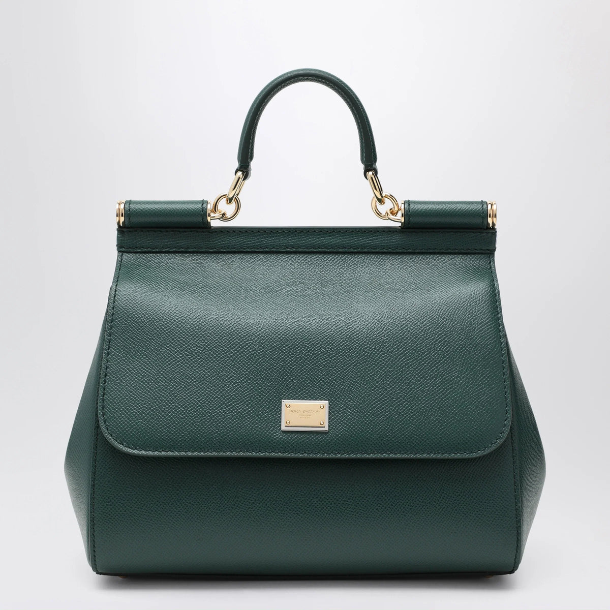 Dolce&Gabbana - Large Sicily handbag in Lago green