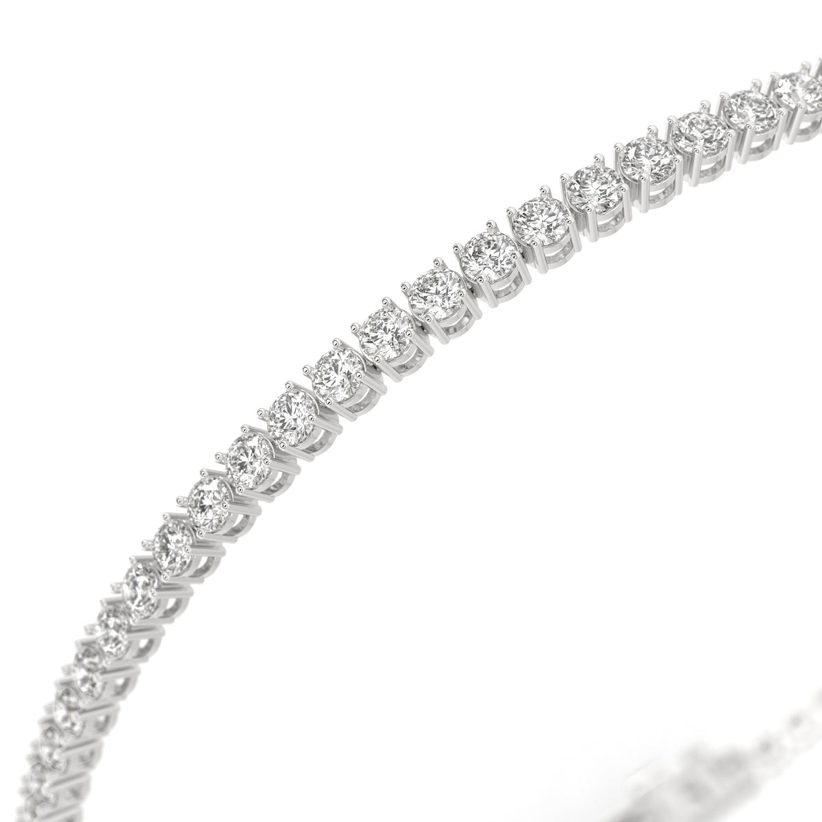 2 ctw Diamond Tennis Bracelet in 14K White Gold