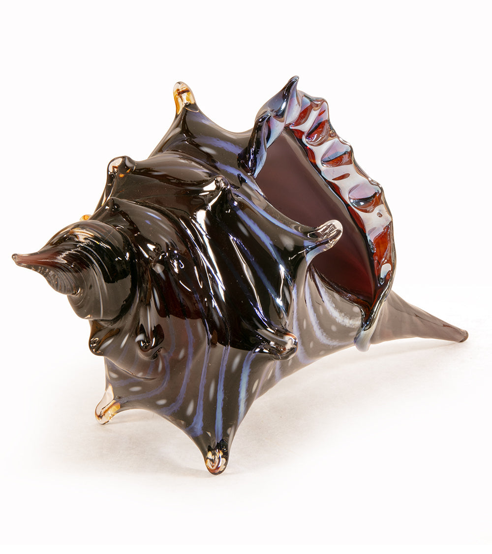 Glass "Conch Shell Purple" by Ben Silver
