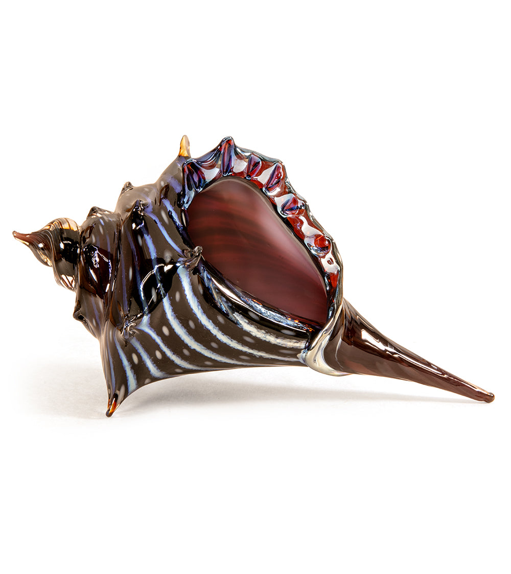 Glass "Conch Shell Purple" by Ben Silver