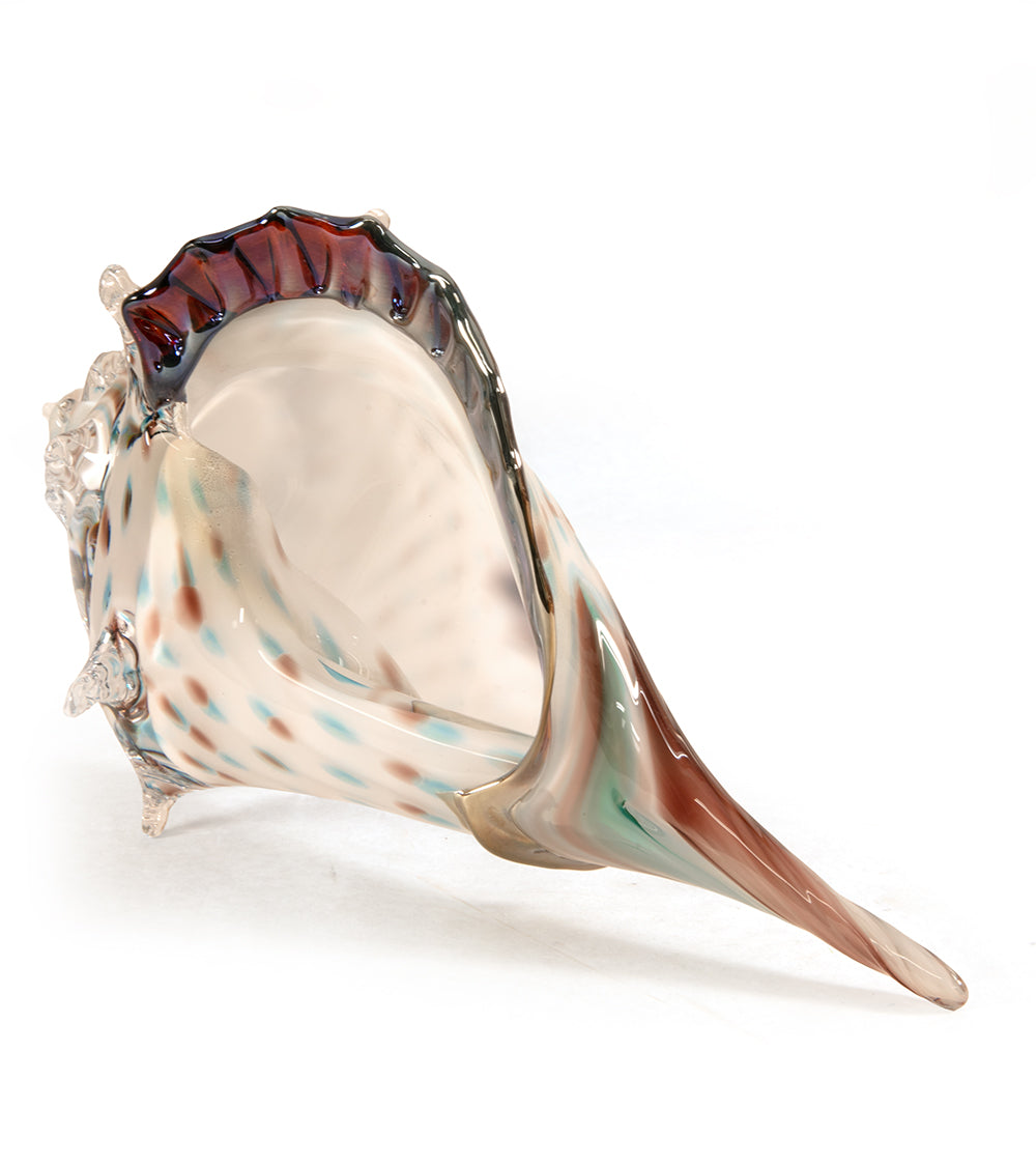 Glass "Conch Shell White" by Ben Silver