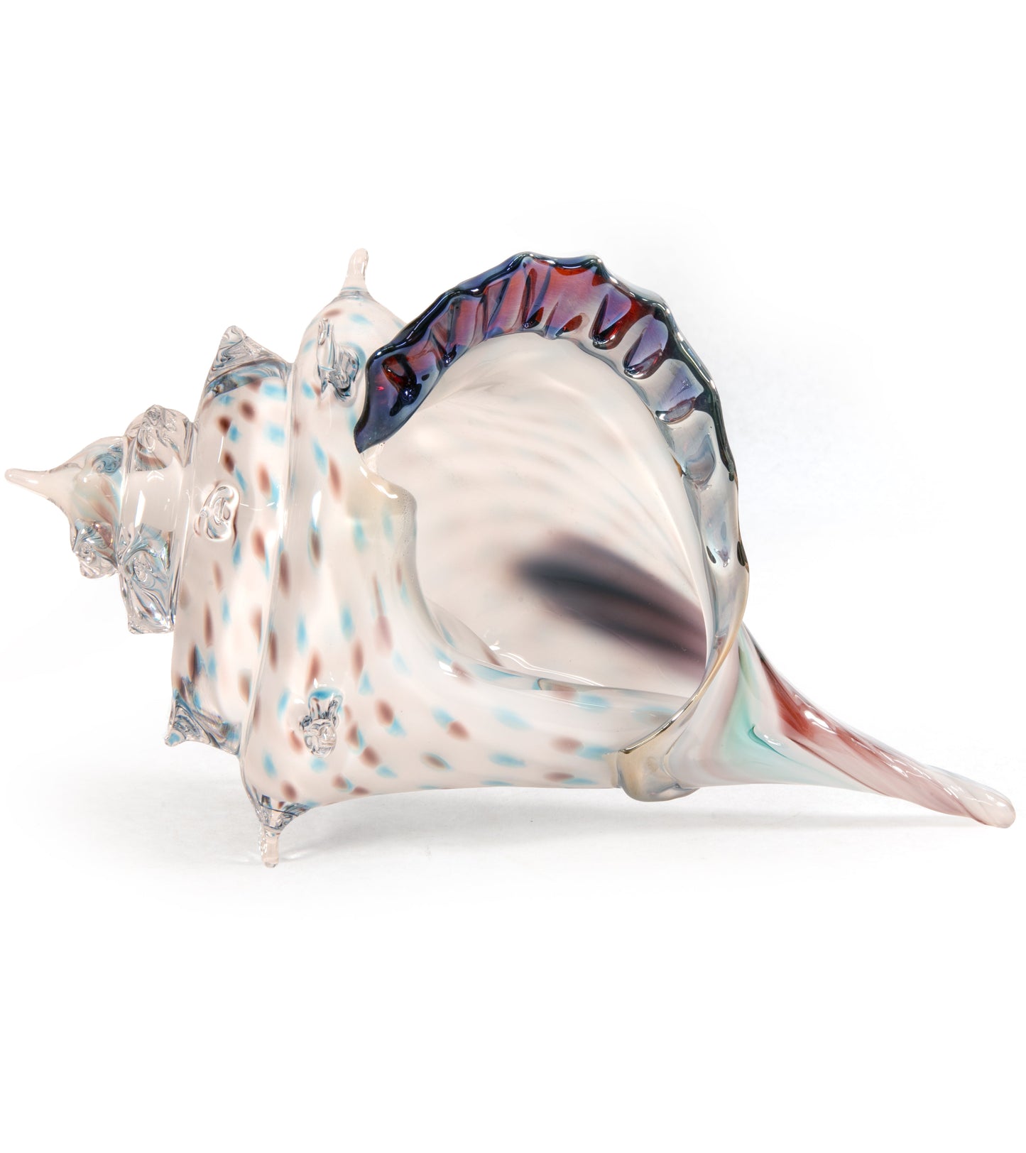 Glass "Conch Shell White" by Ben Silver