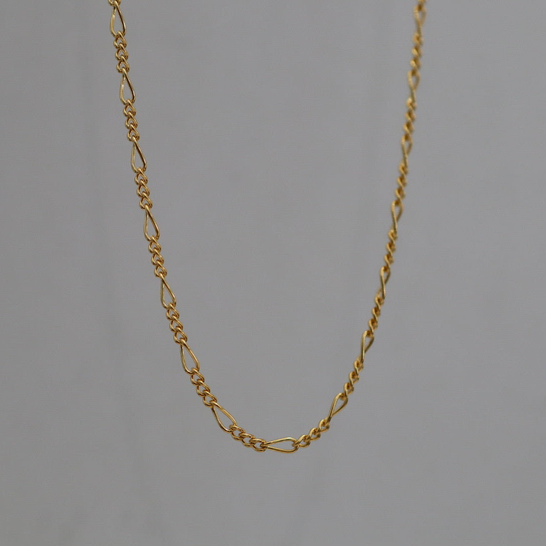 Figaro Layering Necklace in 14 Karat Gold Fill
