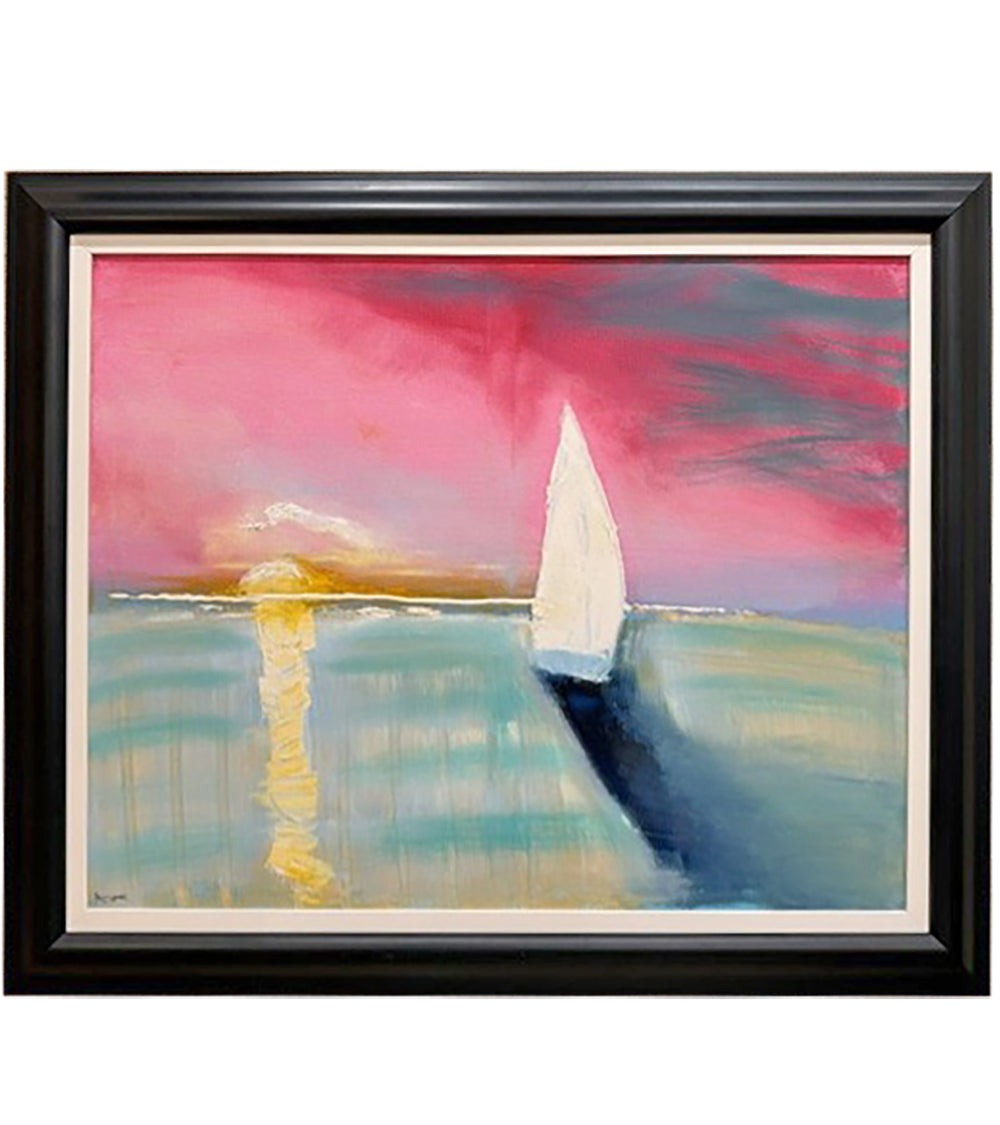 Sailing Sunset by Kirk Boes