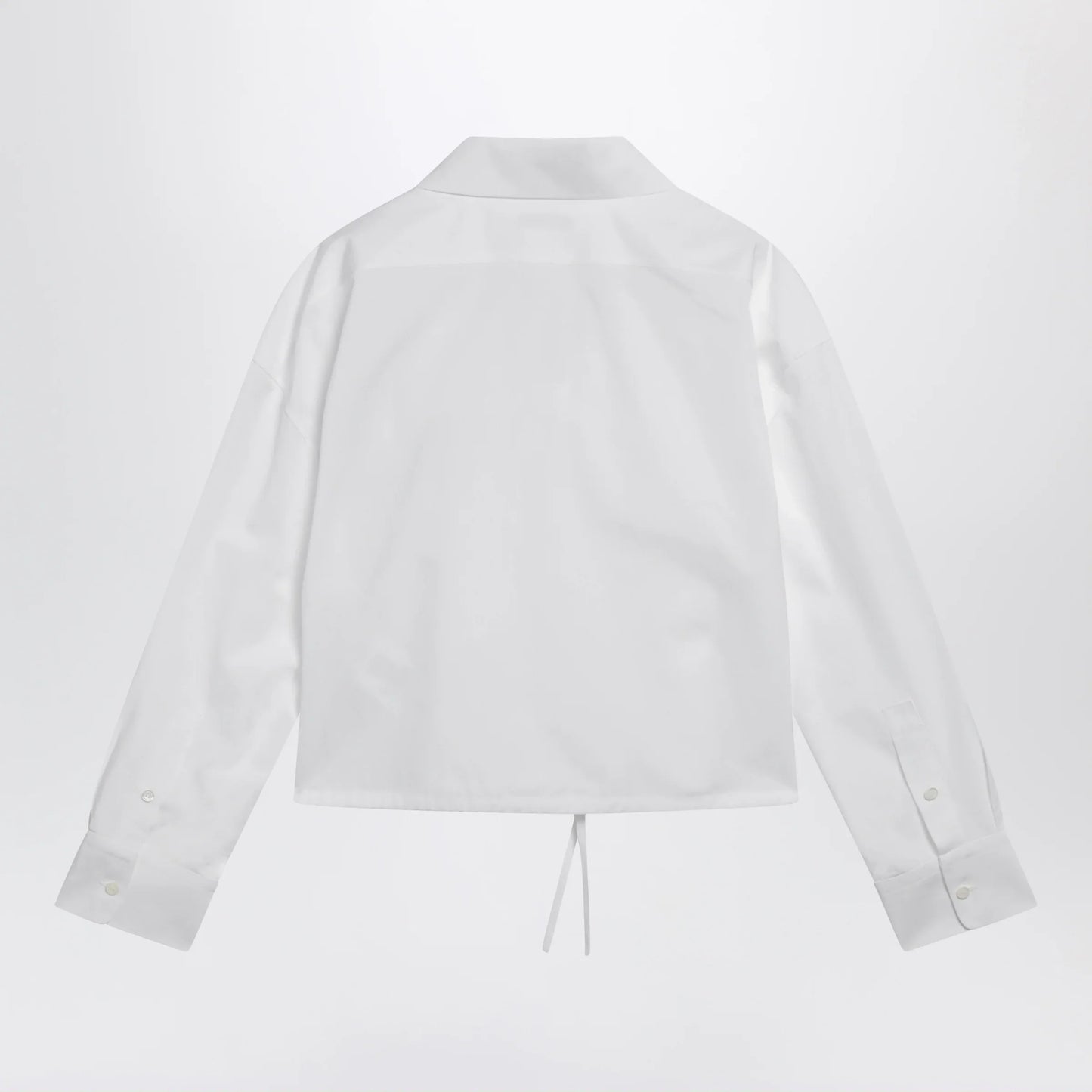 Givenchy - White short poplin shirt