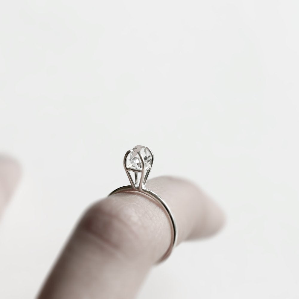 SILVER EYE RING
