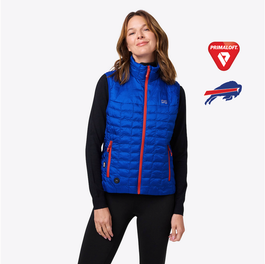 Backcountry Heated Vest Women's Buffalo Blue